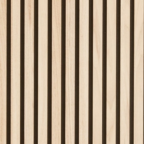 Akustikpaneel - Weiß geöltes Eichenfurnier 60 x 240 cm