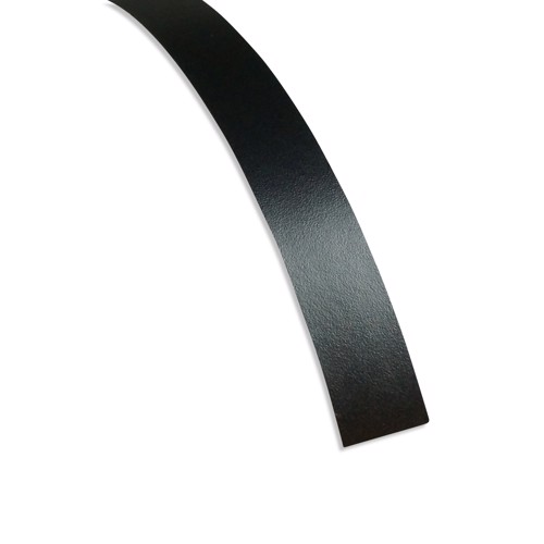 Schwarzes Kantenband in Melamin mit Klebestoff