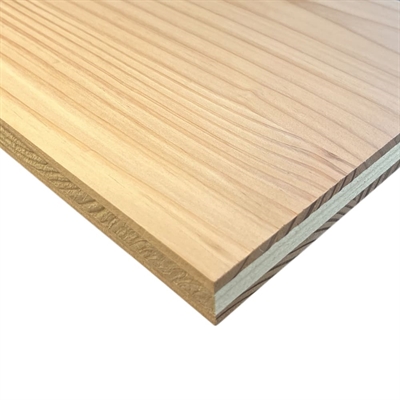 Leimholzplatte Douglasie | Binderholz 3-Schicht-Leimholzplatte